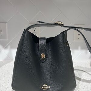 Coach Black Hadley Convertible Crossbody bag